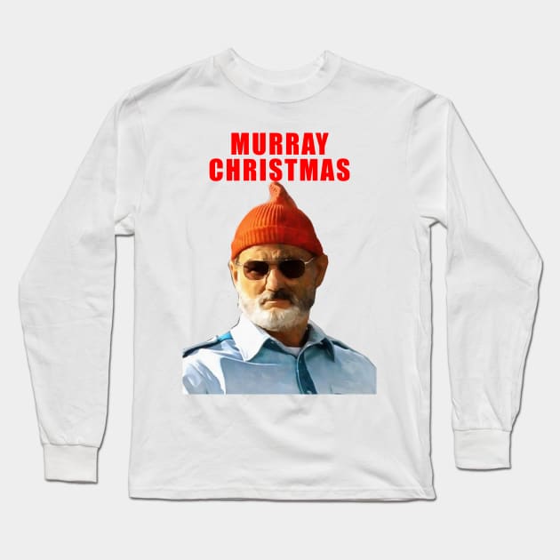 bill murray christmas Long Sleeve T-Shirt by leobishop